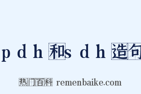 pdh和sdh造句是什么意思的图片